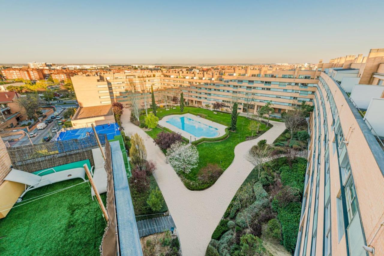 מדריד Los Olivos Stylish Apartments In Conde Orgaz Area מראה חיצוני תמונה